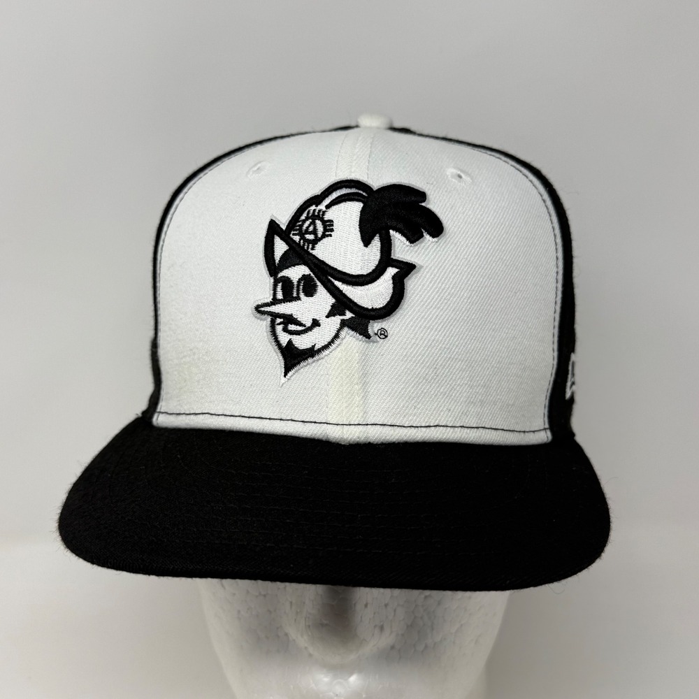 New Era 9FIFTY Albuquerque Dukes Snapback Hat Black White One Size Fits Most